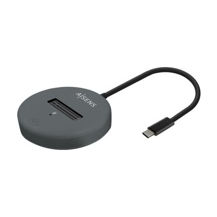 Base de ligação aisens usb-c m.2 ngff sata nvme a usb3.1 gen