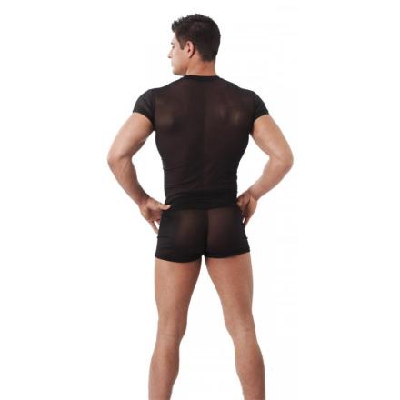 Camiseta rejilla preto