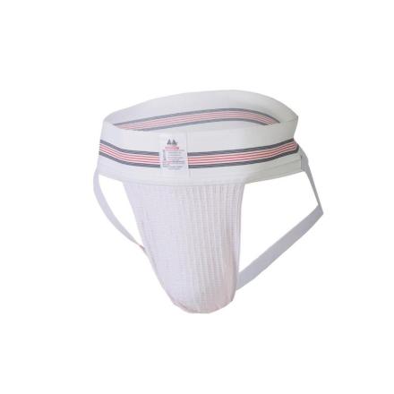 Jock suspensório branco cinto 7,5 cm