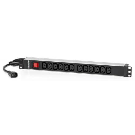 Regua UPS Salicru 12 Tomadas SPS PDU C13/C14 com Interruptor