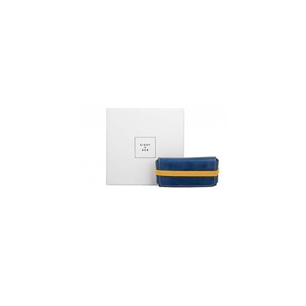 Eight & bob leather perfume case (blue)