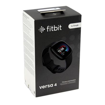 Fitbit smartwatch versa 4 preto grafite (fb523bkbk)