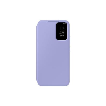 Capa samsung A34 capa smart view c/ porta cartões azul clara