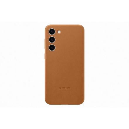Capa samsung galaxy S23+ pele camel