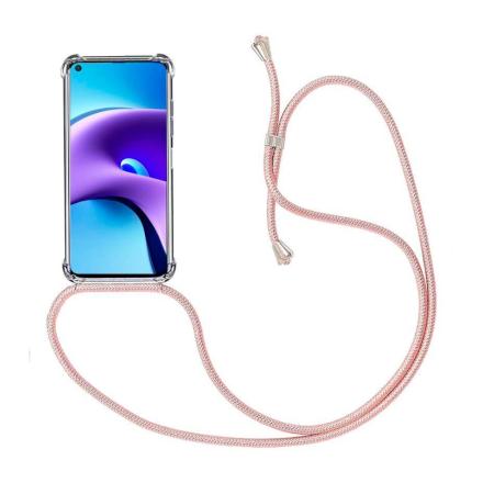 Capa pingente xiaomi redmi note 9t 5g (rosa)