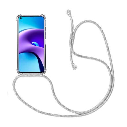 Capa pingente xiaomi redmi note 9t 5g (prateado)