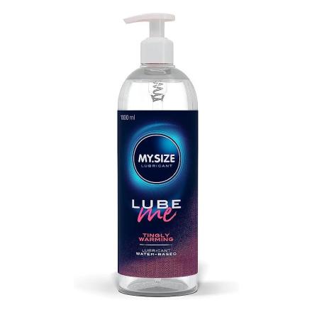 Lube me hot & tingling lubrificante à base de água 1000 ml