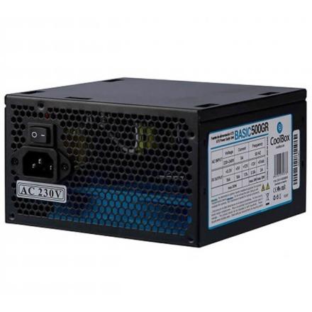 Fonte de alimentação coolbox basic 500gr 300w coo-fa500b-bkb