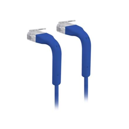 Cabo de rede ubiquiti us-patch-8m-rj45bl unifi cat6 azul 8m