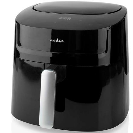 Nedis air fryer 7,2 l timer 240 min 8 programs digital black