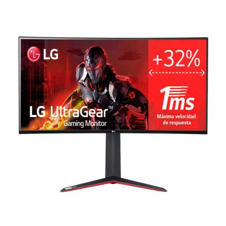 Lg monitor ips 34" 21:9 curvo wqhd 1ms 144hz hdmi dp usb has
