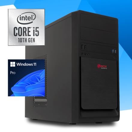 Box systems office uk6023 i5-10400 8gb 500g ssd dvd w11p