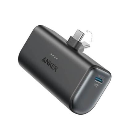 Powerbank nano anker 5k 22,5w conector usb-c preto