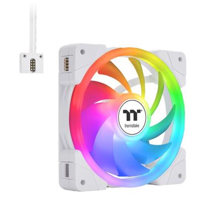 Ventilador caixa thermaltake swafan ex14 argb pack 3uds blan