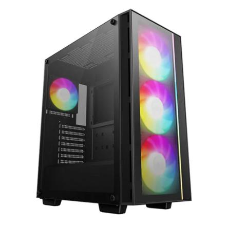 Caixa atx semitorre deepcool matrexx 55 v4 c preto r-matrexx