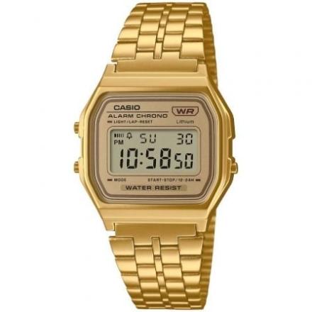 Relógio digital casio vintage iconic a158wetg-9aef/ 37mm/ do