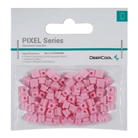 Caixa de acessórios deepcool pixel rosa r-pixel-pk100-g-1