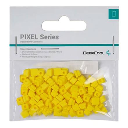 Caixa de acessórios deepcool pixel amarelo r-pixel-ye100-g-1