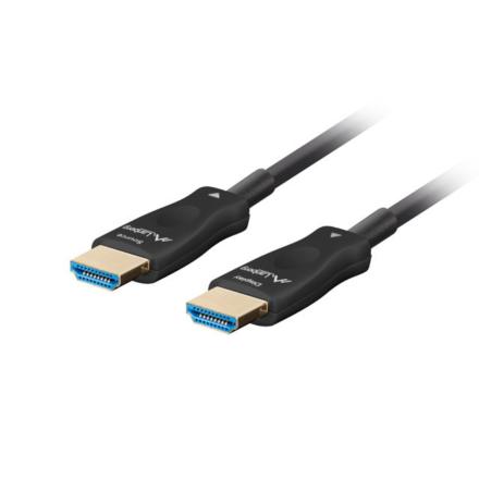 Cabo hdmi aoc lanberg v2.1 m/m optico activo 8k60hz 100m neg
