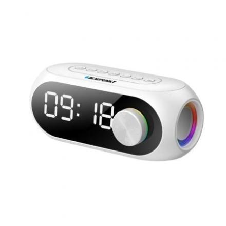 Despertador blaupunkt blp2250/ rádio fm/ branco