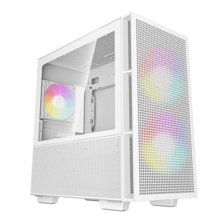 Caixa micro-atx semitorre deepcool ch360 argb ct 3v blanca r