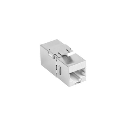 Adaptador lanberg cat6 ftp hembra thru keystone rj45 a rj45,