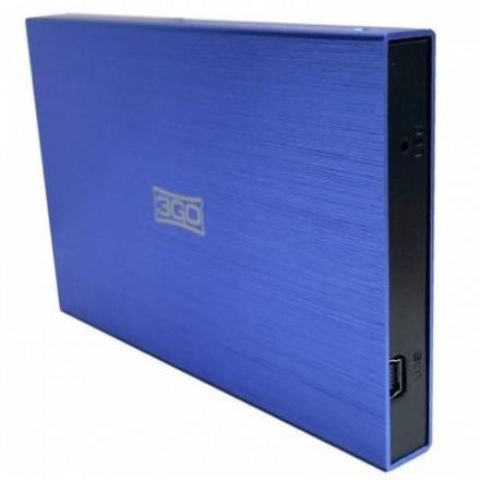 3go hdd25bl13/ usb 2.0 caixa para unidade de disco rígido ex