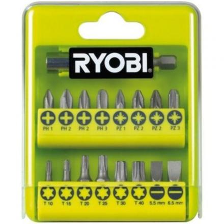 caixa de 21 bits Ryobi rak17sd para aparafusadoras
