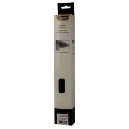 Espirais de metal fellowes 5110301/ até 60 a4/ 100 unidades/