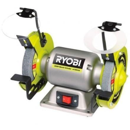 Rebarbadora de bancada ryobi rbg6g1/ 250w
