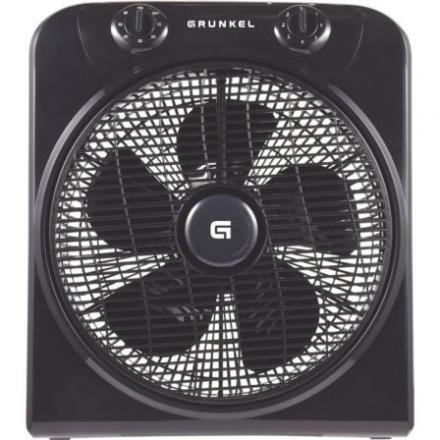 Ventilador de chão grunkel box fan ng/ 45w/ 5 pás 30cm/ 3 ve