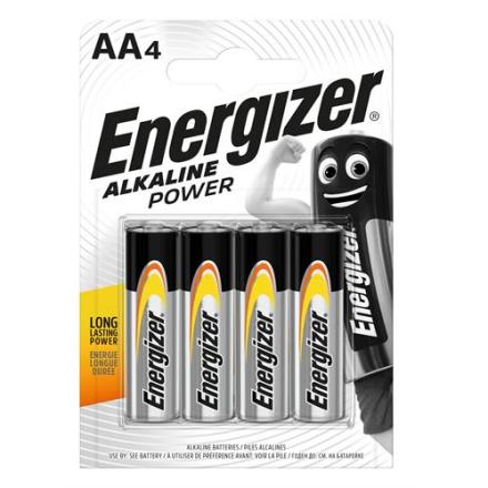 Pilhas Alcalinhas Energizer Pack 4 Alkaline Power