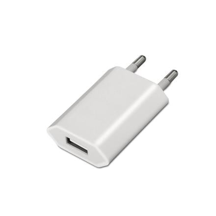 Carregador usb iphone ipod 5v1a (5w max.) branco 240v aisens