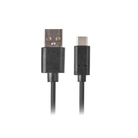 Cabo usb lanberg 2.0 macho/usb c macho quick charge 3.0 1m n