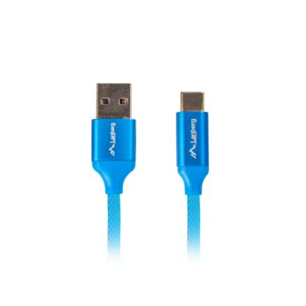Cabo usb lanberg 2.0 macho/usb c macho quick charge 3.0 0.5m