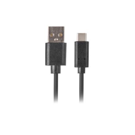Cabo usb lanberg 2.0 macho/usb c macho quick charge 3.0 0.5m