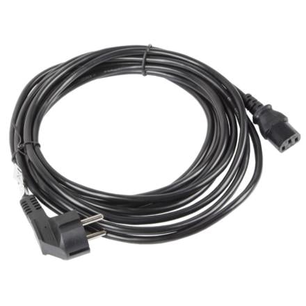 Cabo de alimentação lanberg schuko cee 7/7 a iec320 c13 10m