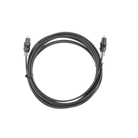Cabo toslink lanberg optico audio digital 2m preto