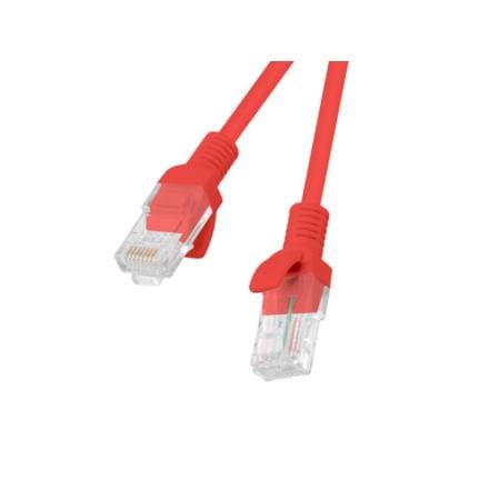 Cabo rede lanberg latiguillo cat.6 utp 20m rojo fluke pa