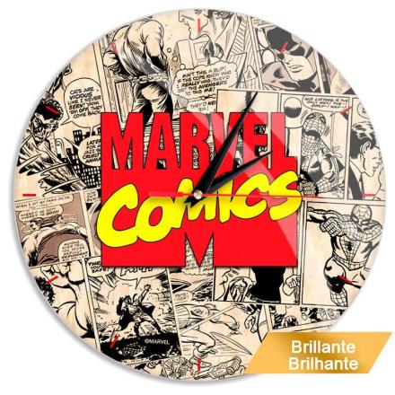 Relógio de parede marvel