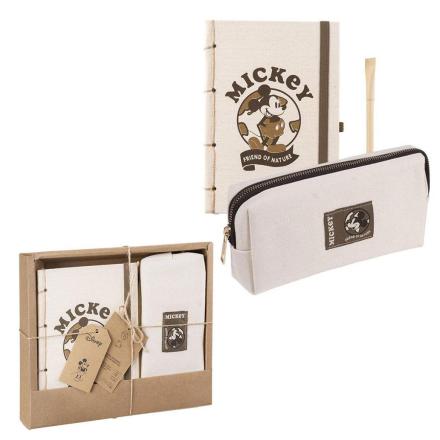 Conjunto de artigos de papelaria disney mickey letter