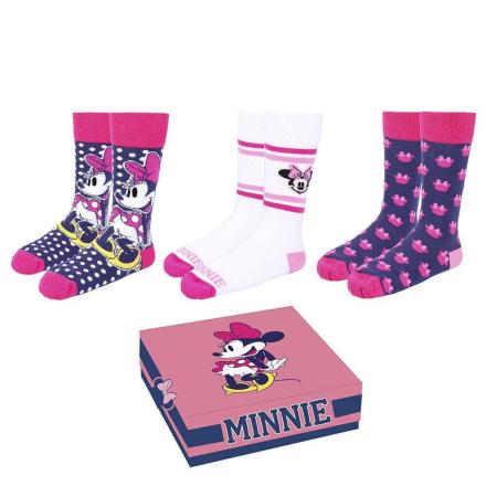 Disney minnie 3 packs de meias