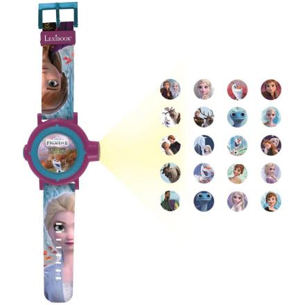 Relógio digital com projetor disney frozen