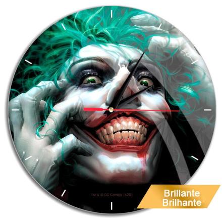 Relógio de parede dc comics suicide squad joker
