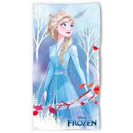 Toalha de praia em microfibra disney frozen elsa