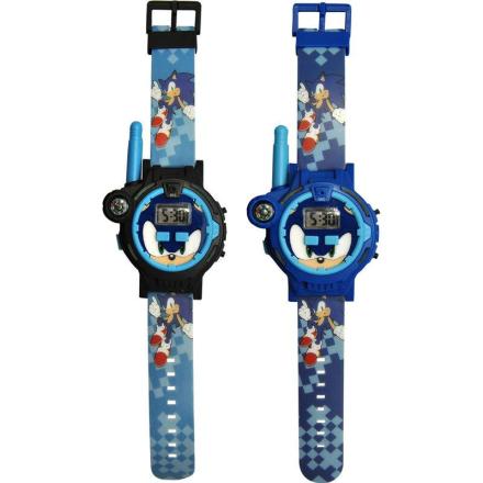 Relógio sonic the hedgehog walkie talkie