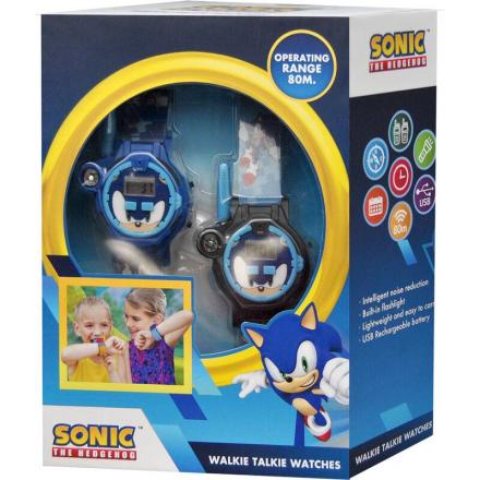 Relógio sonic the hedgehog walkie talkie