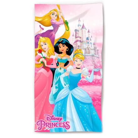 Toalha de praia de algodão disney princess