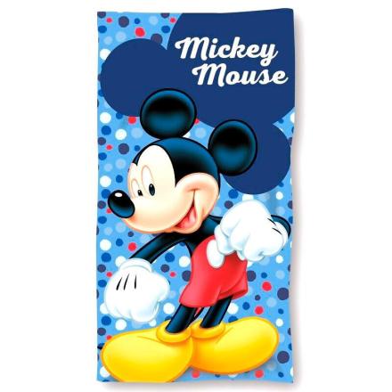 Toalha de praia disney mickey em algodão