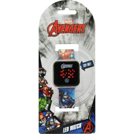 Relógio led marvel avengers